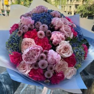 Букет в сочных тонах