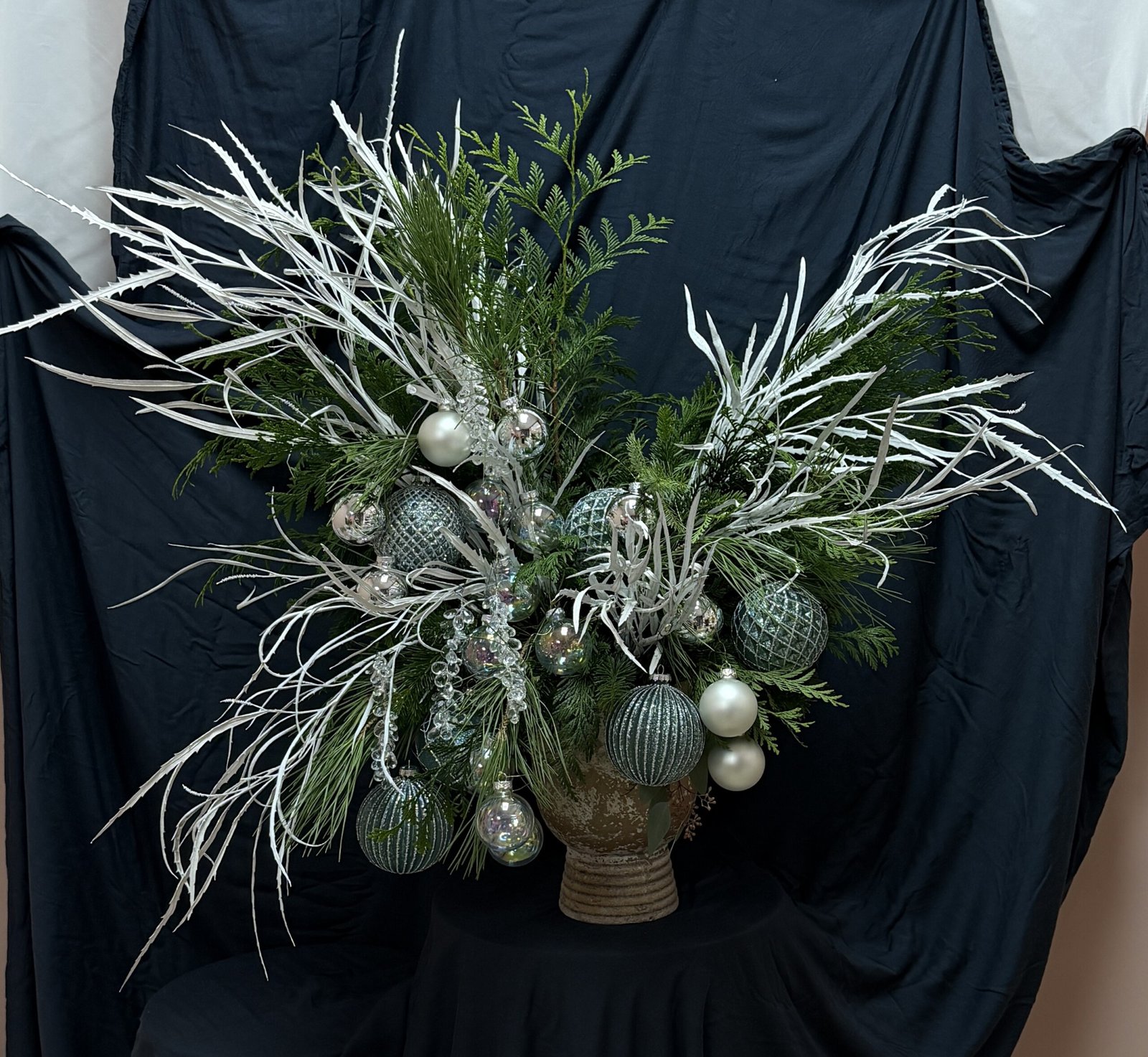 Arreglo floral navideño