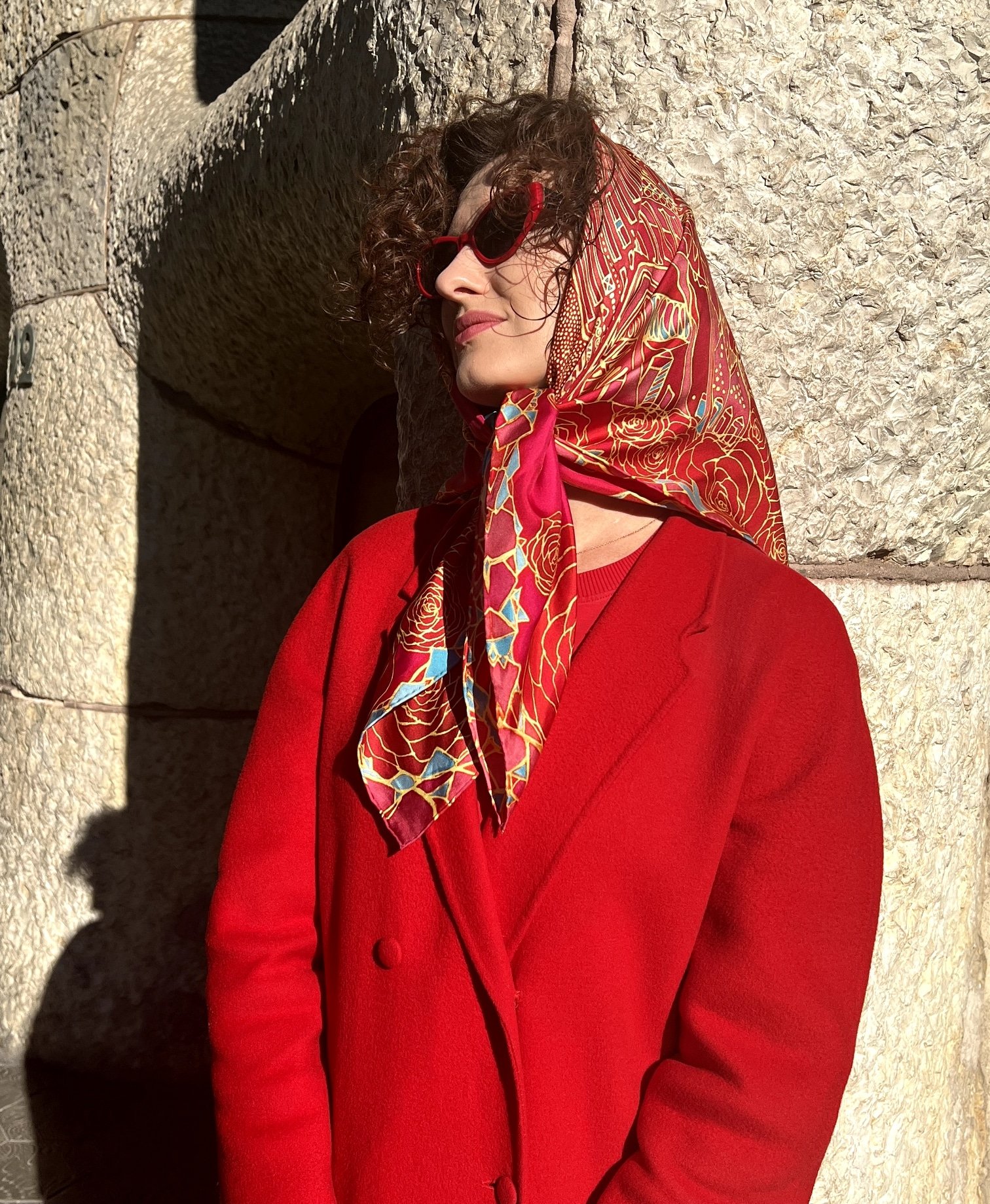 Pañuelo de seda “Sagrada Familia” - Image 3