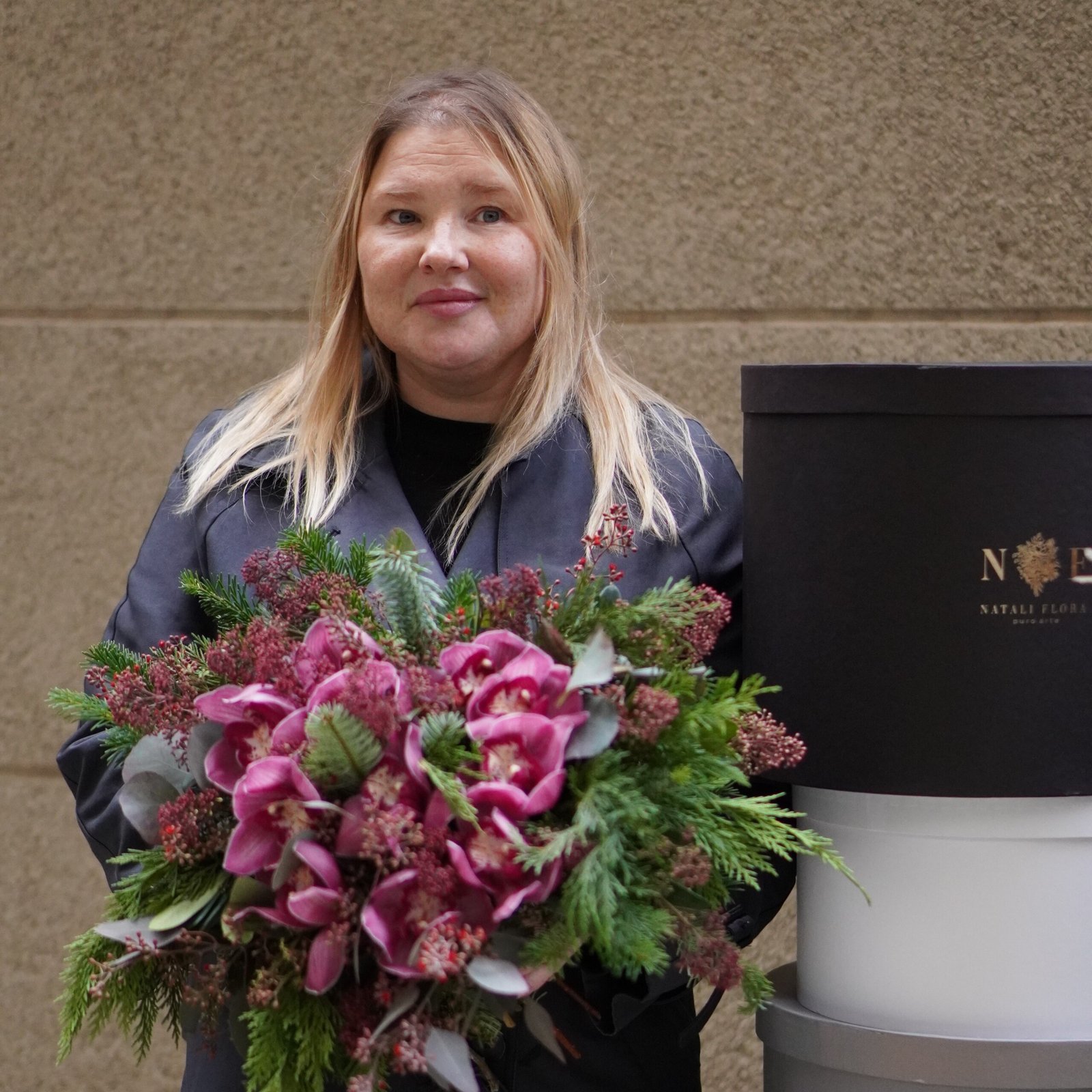 Composición navideña «Corazón»