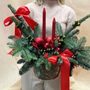 Composición navideña clásica