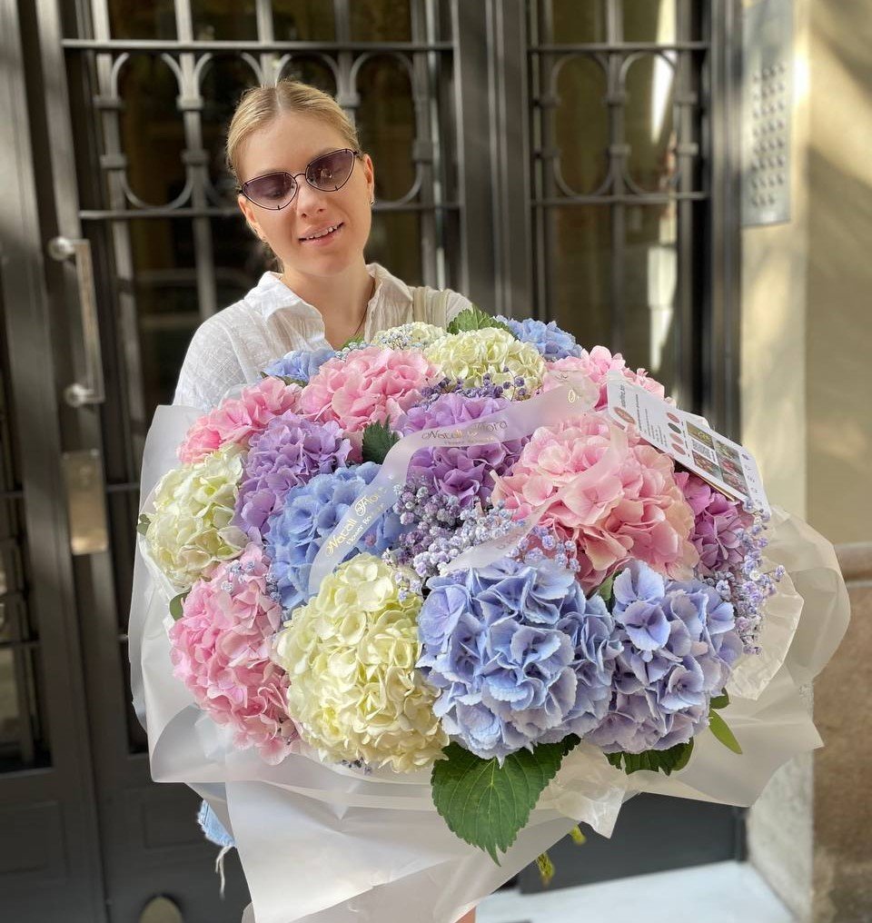 Abrazo de Hortensias