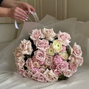 Ramo de rosas «Delicadeza Exquisita»